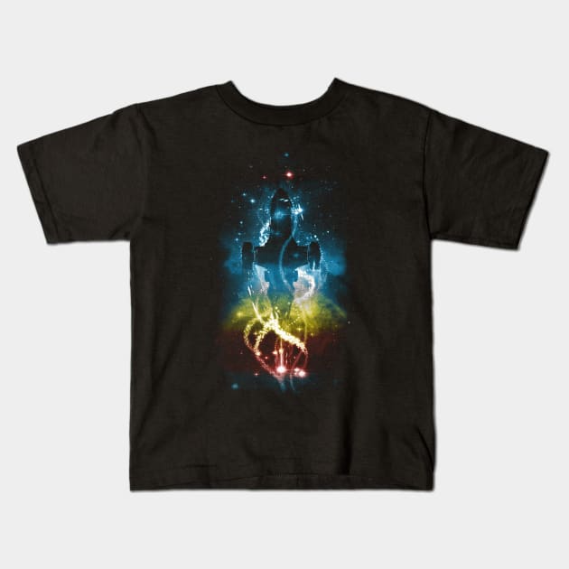 fireflies Kids T-Shirt by kharmazero